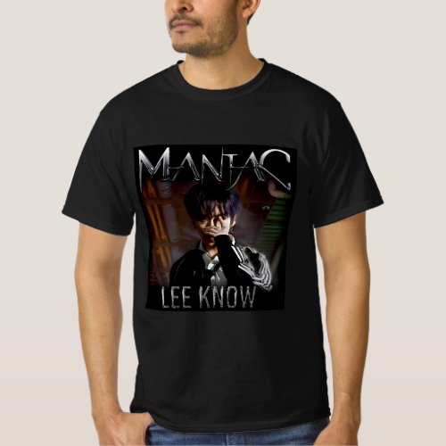 LEE KNOW _ MANIAC SKZ T_Shirt