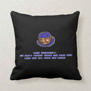 Lee KO'ed 2 Throw Pillow