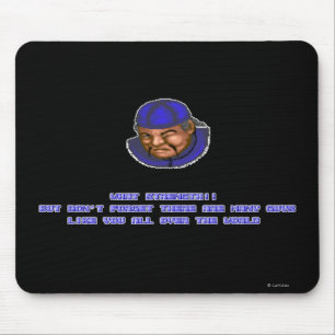 Lee KO'ed Mouse Pad