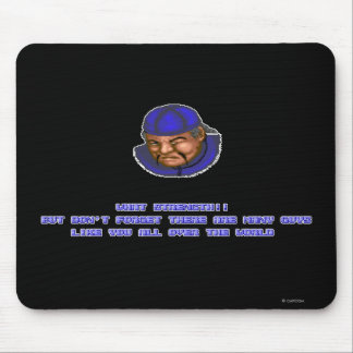 Lee KO'ed Mouse Pad
