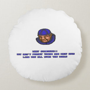 Lee KO'ed Round Pillow