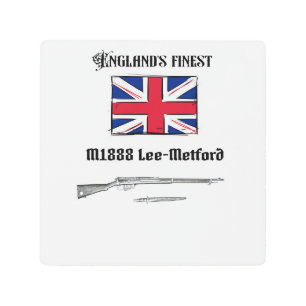 Lee Metford Rifle Metal Print