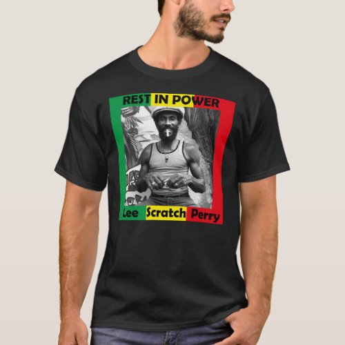 Lee Scratch Perry t shirt Lee Scratch perry death T_Shirt