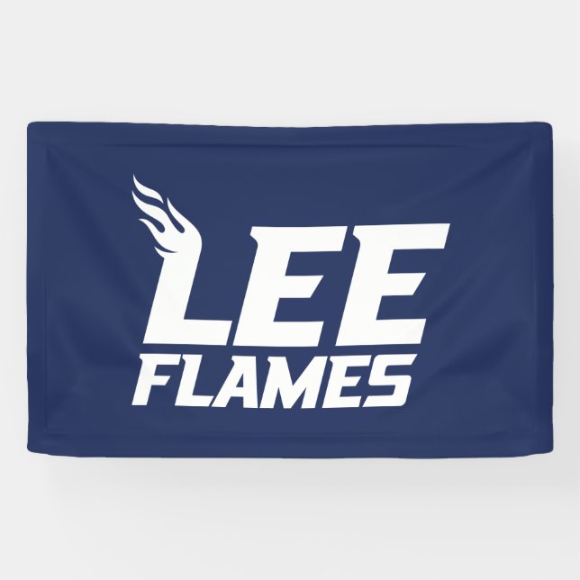 Lee University Flames Banner (Horizontal)