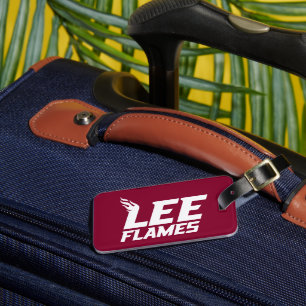 Lee University Flames Luggage Tag