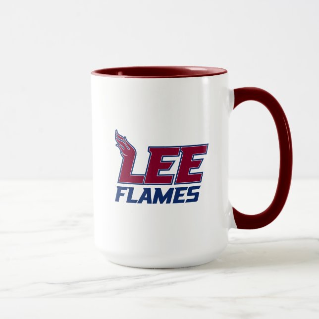 Lee University Flames Mug (Right)