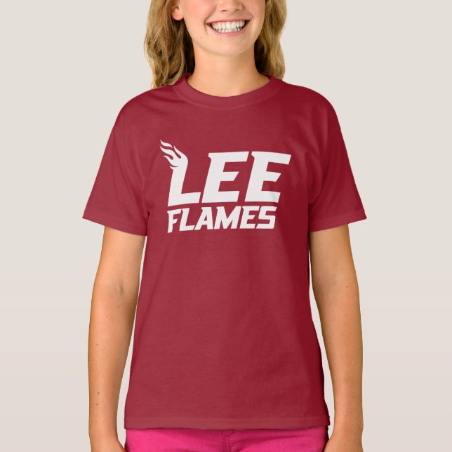 Lee University Flames T-Shirt (Front)