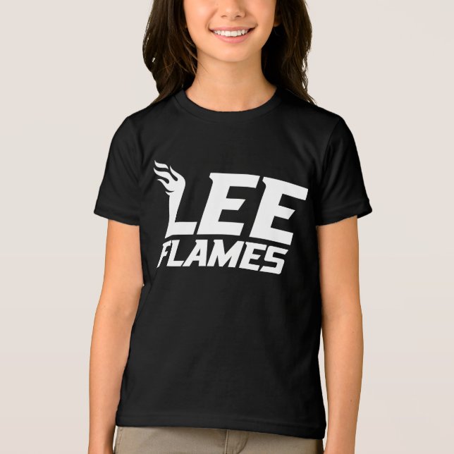 Lee University Flames Tri-Blend Shirt (Front)