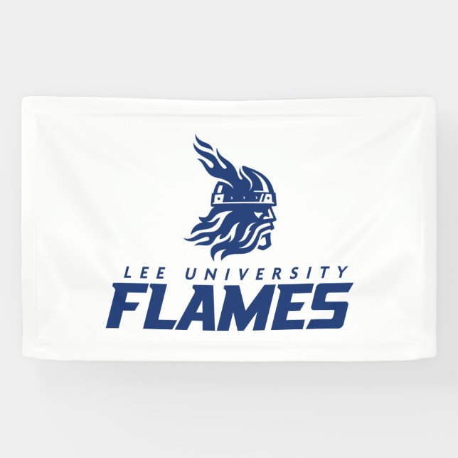Lee University Flames Vanguard Graphic Banner (Horizontal)