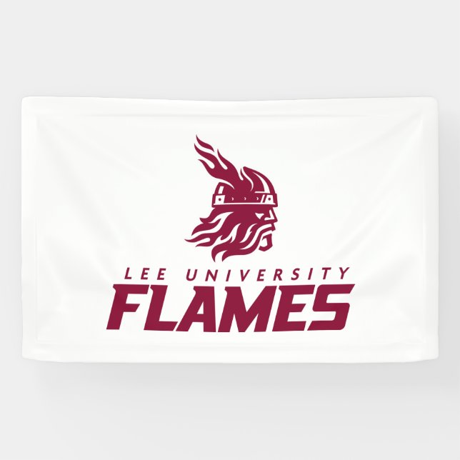 Lee University Flames Vanguard Graphic Banner (Horizontal)