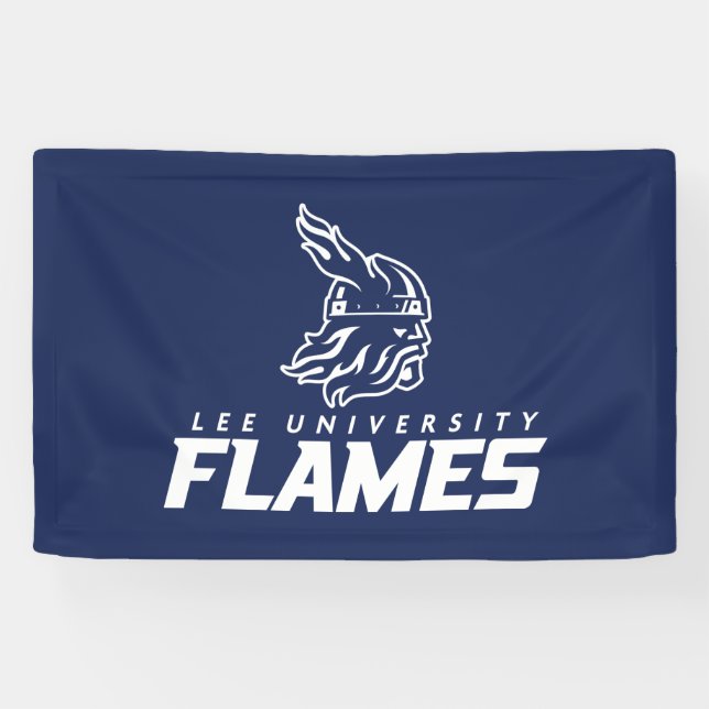 Lee University Flames Vanguard Graphic Banner (Horizontal)