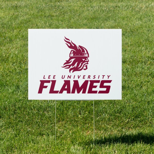 Lee University Flames Vanguard Graphic Sign (Insitu)