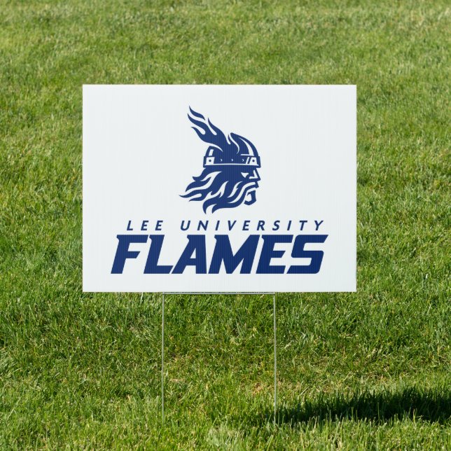 Lee University Flames Vanguard Graphic Sign (Insitu)