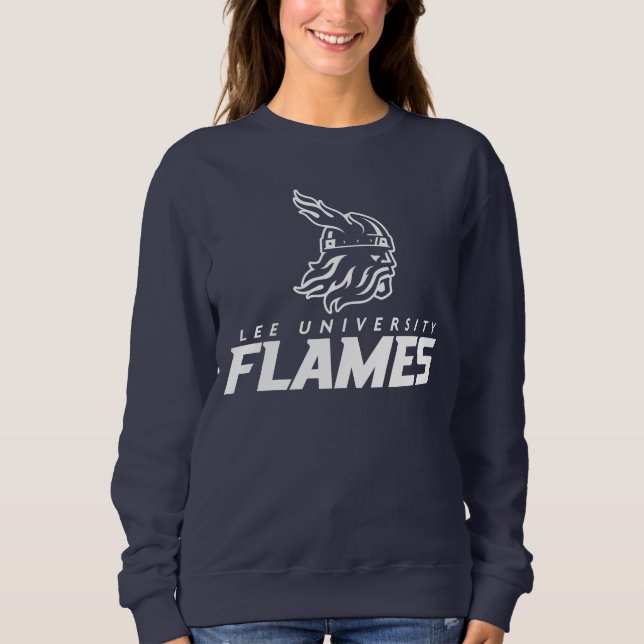 Lee University Flames Vanguard Graphic Sweatshirt (Front)