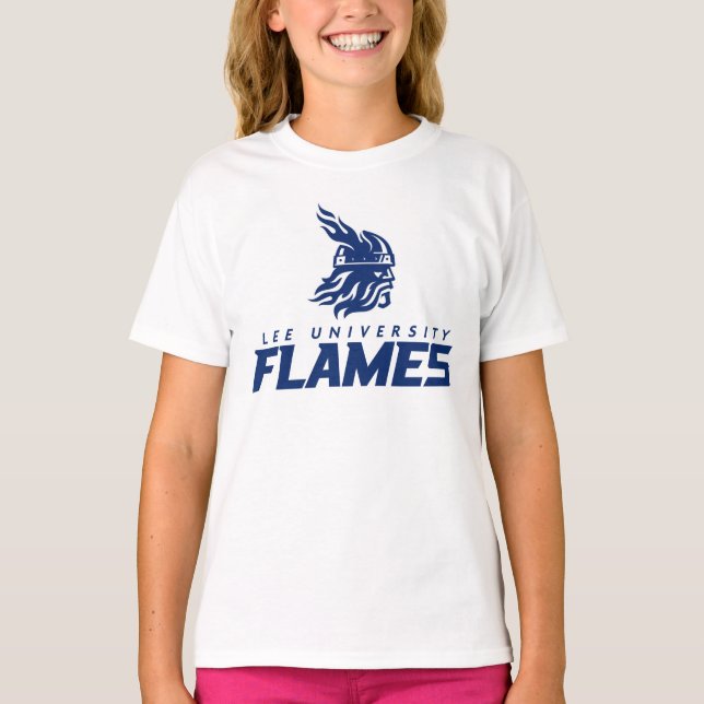Lee University Flames Vanguard Graphic T-Shirt (Front)