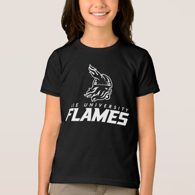 Lee University Flames Vanguard Graphic Tri-Blend Shirt (Front)