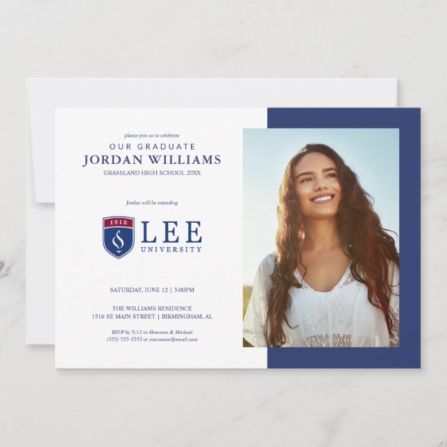 Lee University Graduation Announcement (Front)