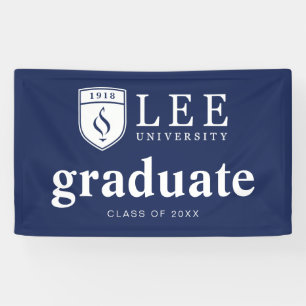 Lee University Graduation Banner