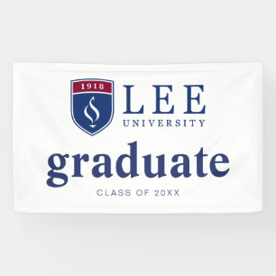 Lee University Graduation Banner