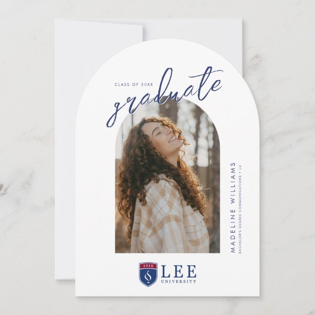 Lee University Graduation Invitation (Front)