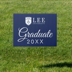 Lee University Graduation Sign