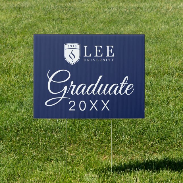 Lee University Graduation Sign (Insitu)