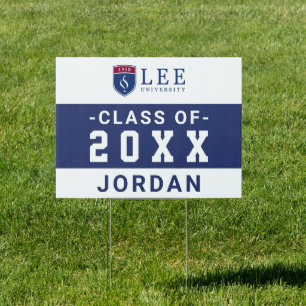 Lee University Graduation Sign