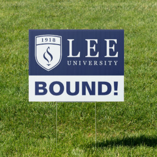 Lee University Graduation Sign