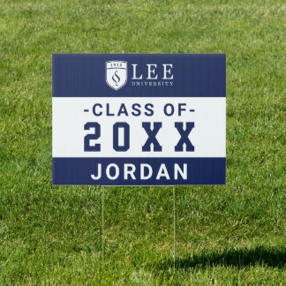 Lee University Graduation Sign