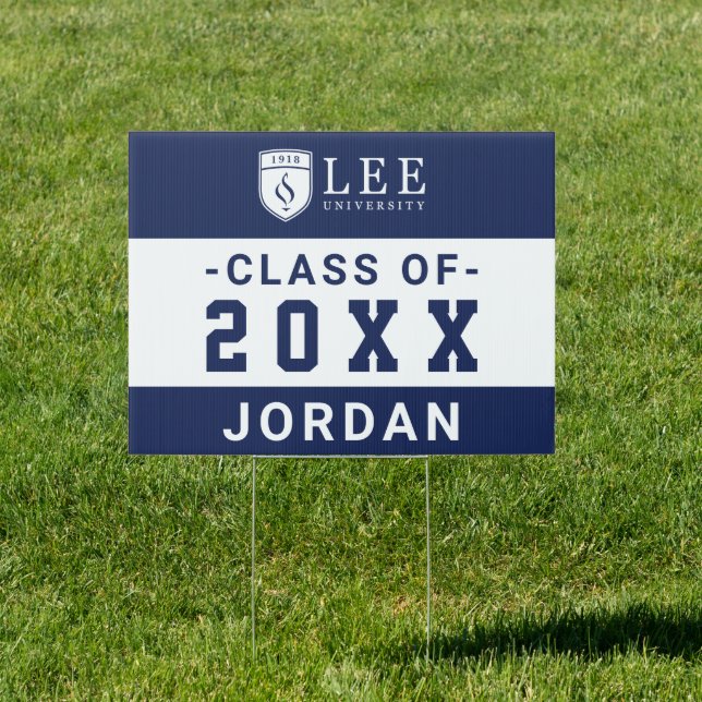 Lee University Graduation Sign (Insitu)