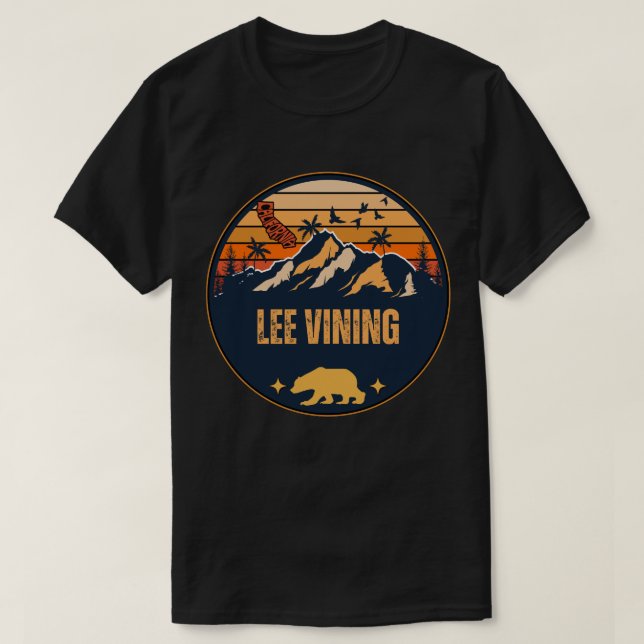 Lee Vining, California T-Shirt (Design Front)