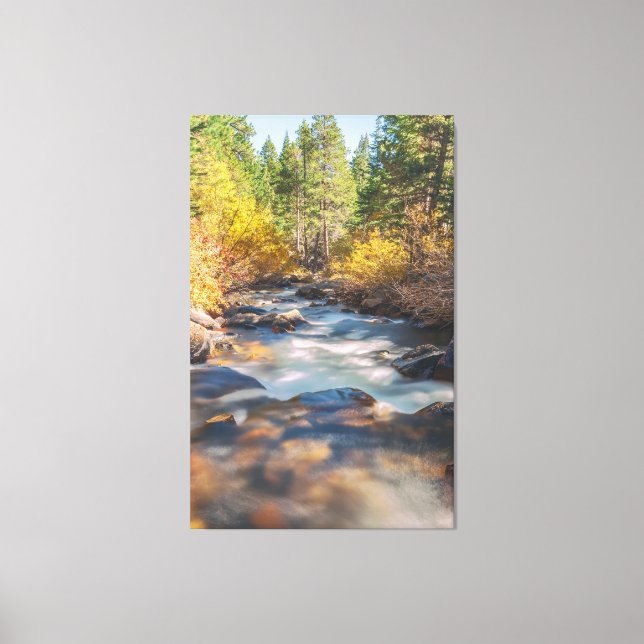 Lee Vining Creek Canvas Print (Front)