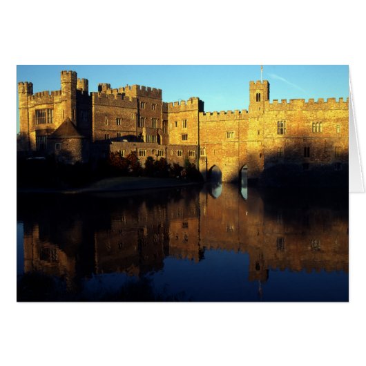 Leeds Castle, 12th c., Norman stronghold and (Front Horizontal)