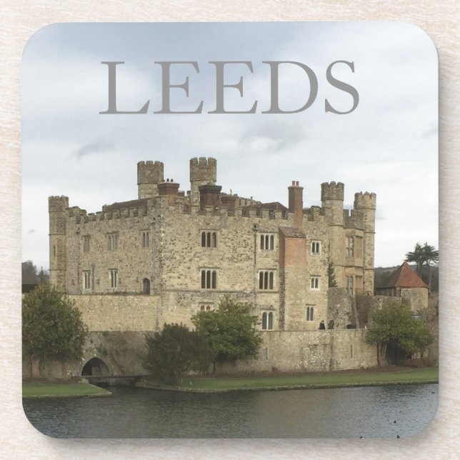Leeds Castle Beverage Coaster (Front)