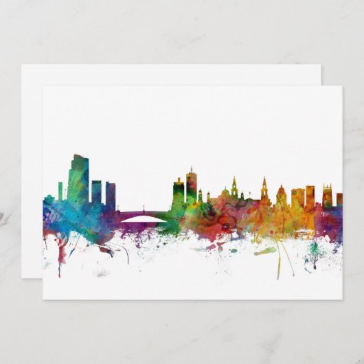 Leeds England Skyline (Front/Back)