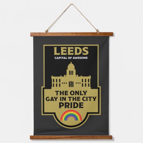Leeds Gay Pride _ Leeds England LGBT _ Hanging Tapestry