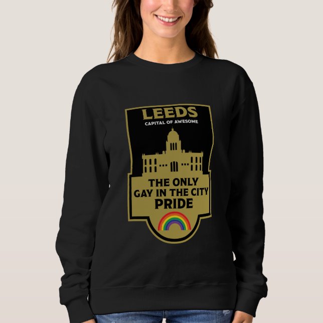 Leeds Gay Pride - Leeds England LGBT - Sweatshirt (Front)