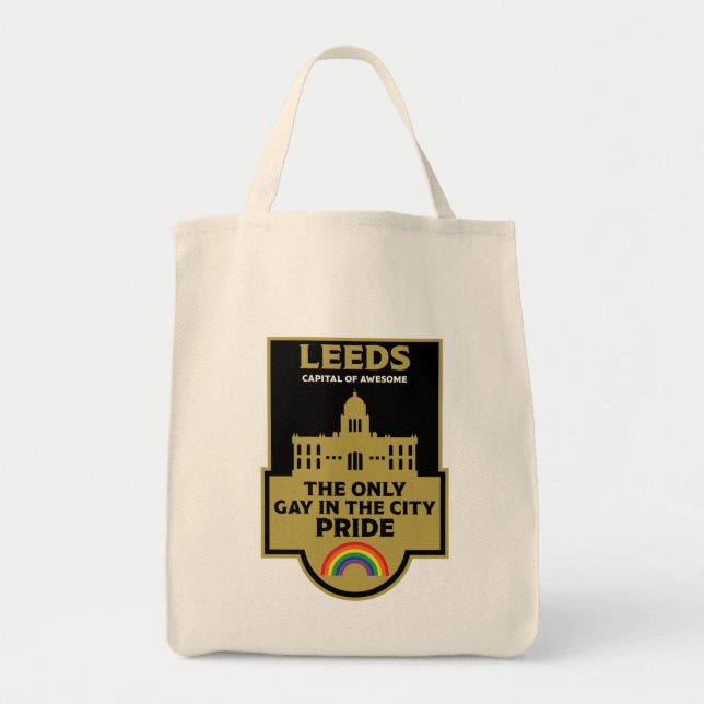 Leeds Gay Pride - Leeds England LGBT - Tote Bag (Front)