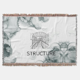 Leeds Tone Watercolor Blanket