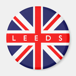 Leeds UK Flag Magnet