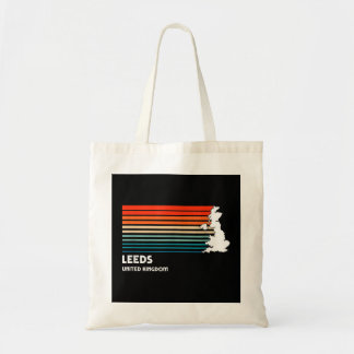 Leeds United Kingdom Retro Vintage Classic Style U Tote Bag