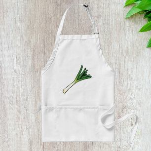 Leek Vegetable Adult Apron