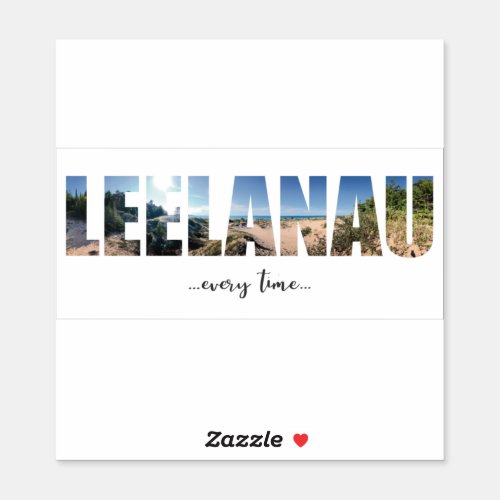 Leelanau Art Photography Sticker 