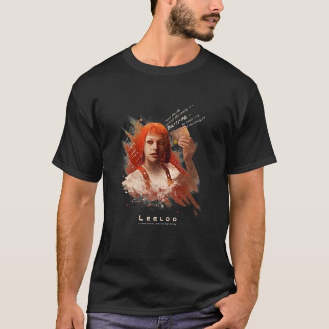 Leeloo Dallas, Multipass! Kids  T-Shirt (Front)