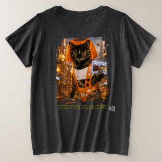 Leeloo MeowyPass Futuristic Cat T-Shirt