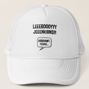Leeroy Jenkins Texas Trucker Hat