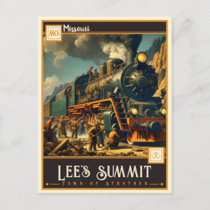 Lee's Summit, Missouri Vintage Postcard
