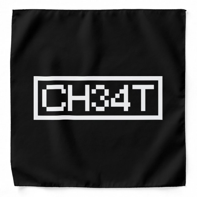 LEET CHEAT BANDANA (Front)