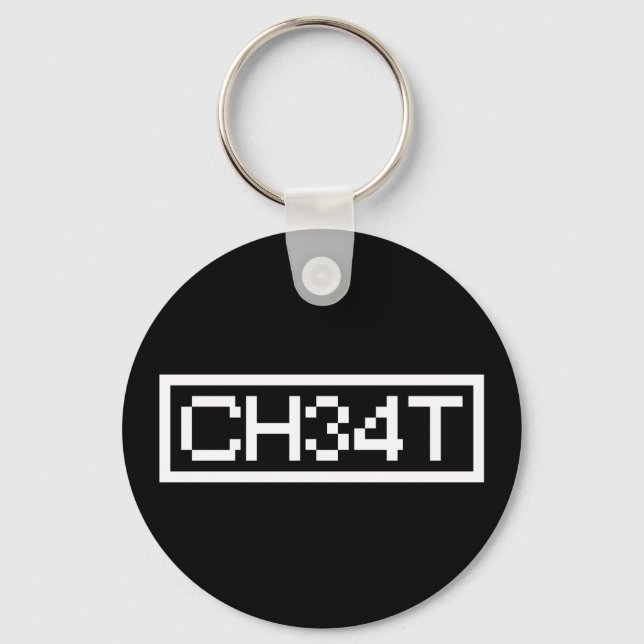 LEET CHEAT KEYCHAIN (Front)