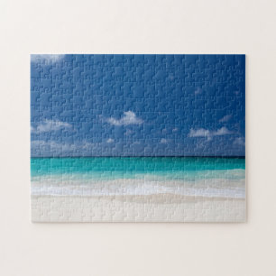 Leeward Beach Turks and Caicos Caribbean Photo Jigsaw Puzzle